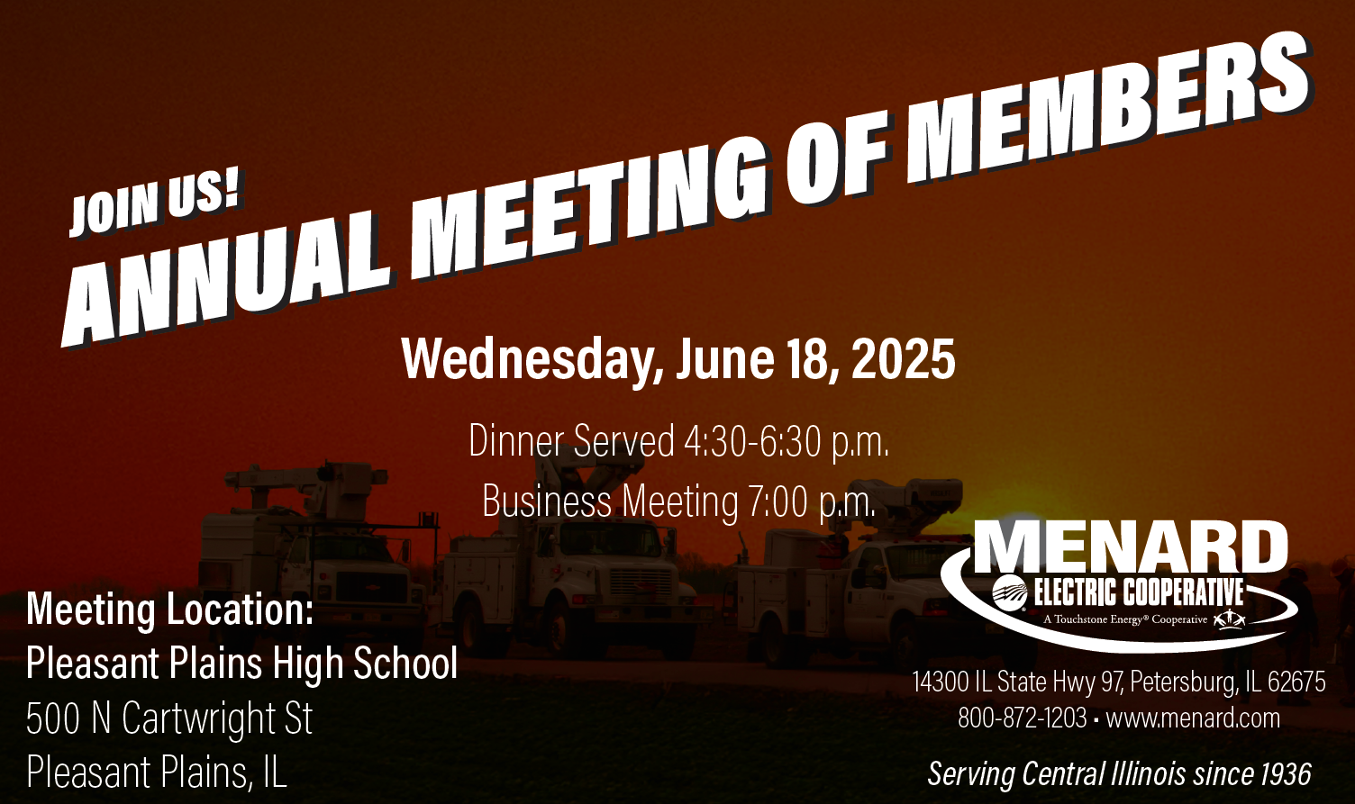 Joint us at mtg